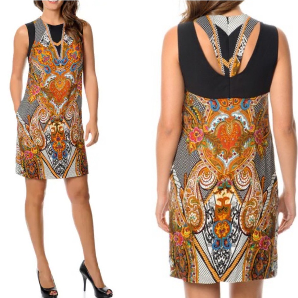 Boho Beige by Eci geometric sheath L 12